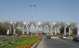 ساخت سردرب ورودی فرودگاه بین المللی مشهد
